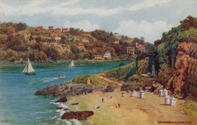 Salcombe, From Sunny Cove by Alfred Robert Quinton